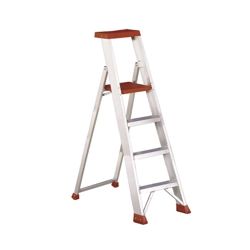 vendita online Scala a 4 gradini ulisse super con guarda-corpo Scale doppie a una salita Svelt Spa